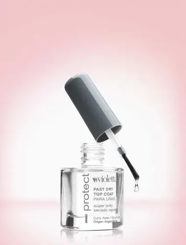 Top Coat Fast Dry Super Brillo Secado Rápido By Violetta