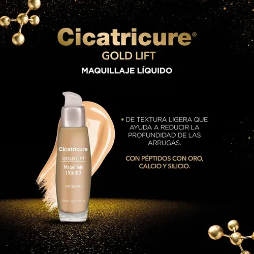 Cicatricure Gold Lift Maquillaje Tono 2 Medium 30ml