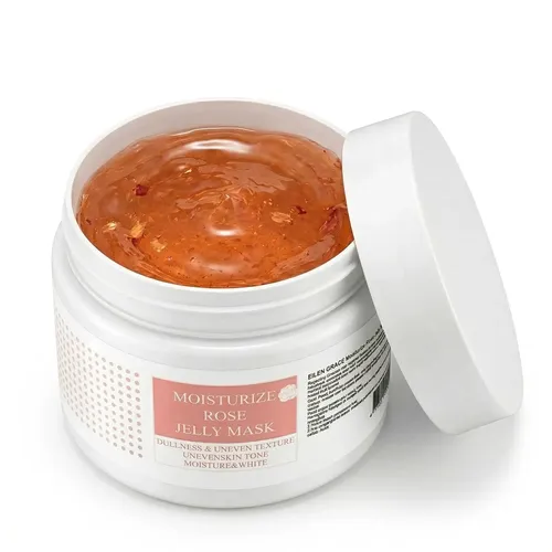 =mascarilla Facial De Gel Rosa, Tratamiento Hidratante E N