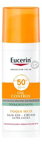 Protector Solar Eucerin Oil Control Fps 50 Toque Seco 50 Ml