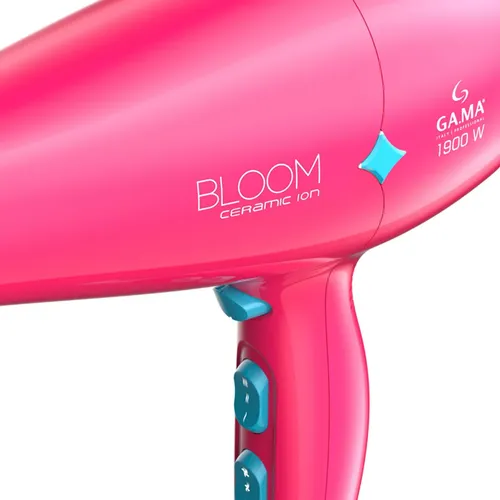 Gama Italy Secador De Pelo Profesional Bloom Diamond Rosa Cs