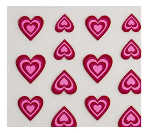 2 Regalos De San Valentín Stickers Para Uñas Acrílicas