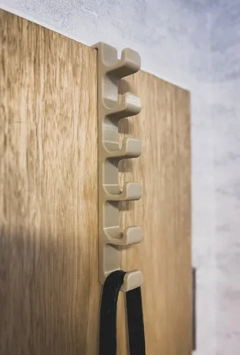 Percha Gancho Toallero De Puerta Cajón Baño Cocina Gorra 3d