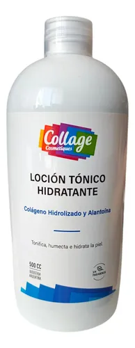 Locion Tonico Hidratante Colágeno Hidrolizado 500ml Collage