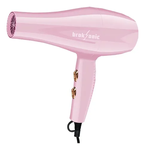 Secador de pelo Broksonic Minoser rosa