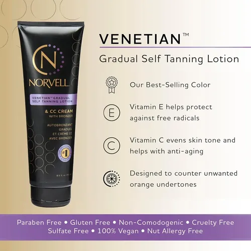 Autobronceador Sin Sol Norvell Venetian Gradual Color Ext…