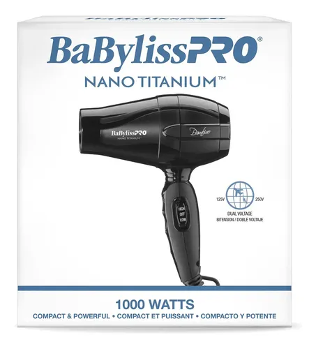 Secador Babylisspro Nano Titanium Bambino Compact