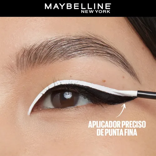 Delineador De Ojos Liquido Maybelline Tattoo Liner Play Acabado Metálico Color Ride
