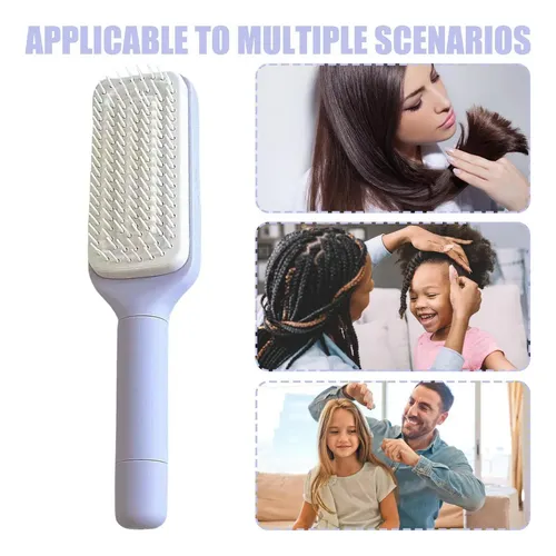 Cepillo De Pelo Fácil De Limpiar, Cerdas R