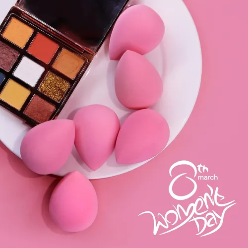 Set De Esponjas De Maquillaje Beakey Sin Látex X6 Super Soft