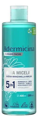 Adermicina Agua Micelar Cuidado Facial  400ml