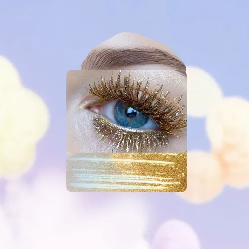 Mascara Glitter Colores Brillo Pestañas Largas Fiesta 6g