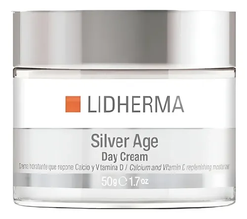 Lidherma Silver Age Day Cream Hidratante Calcio Vitamina D
