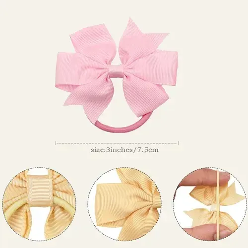 As 50pz Ligas For El Cabello Scrunchies Mayoreo As