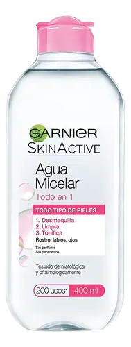 Garnier Skin Active Agua Micelar Todo En 1 400 Ml