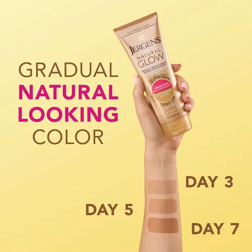 Loción Autobronceadora Jergens Natural Glow, 7.5 Onzas
