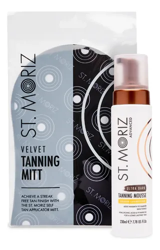Autobronceador St. Moriz Ultra Oscuro Mousse 230ml Con Guant