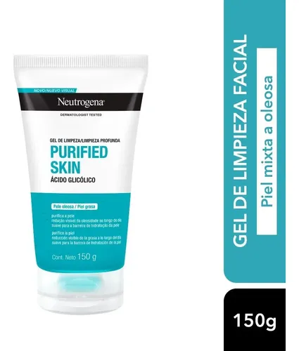 Gel De Limpieza Neutrogena Purified Skin X 150 Gr.