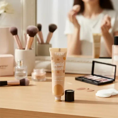 Base Liquida Concealer Matte Caramel Candy Para Rostro Tejar