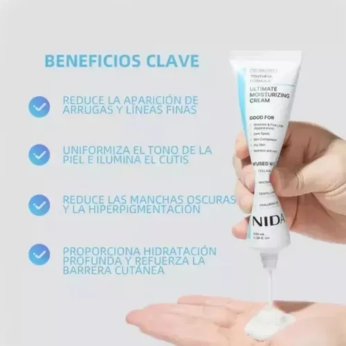 /ya 3*crema Hidratante Nida Younthful Formula Ultimate S