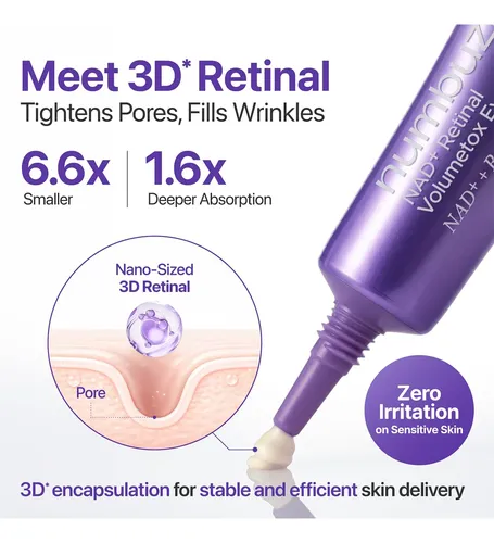Numbuzin No.9 Nad+ Retinal Volumetox Contorno Ojos 20ml