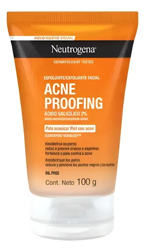 Neutrogena Acné Proofing Exfoliante X100grs