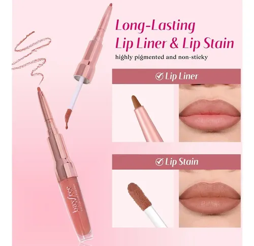 Delineador Y Tinte Labios 2 En 1 Bayfree, Alta