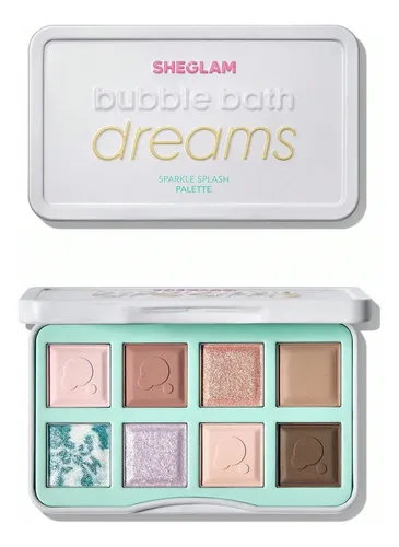 Sheglam Sparkle Splash Palette – Paleta De Sombras Agua