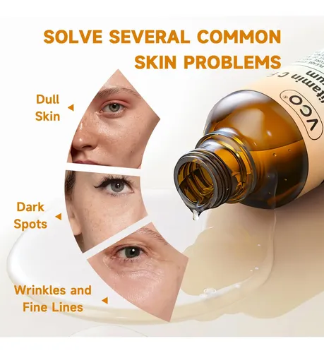 Sérum Facial Vgo Con Vitamina C De Hidratación Profunda, Paq