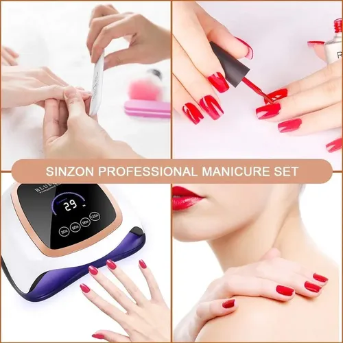 . Lámpara De Uñas Gel Polish 168w Led Uv Secador De Uñas A