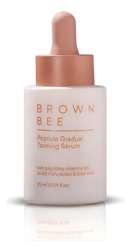Serum Facial Brown Bee Peptide Gradual Tanning Serum 25 Ml