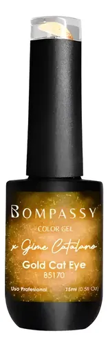 Bompassy Esmalte Gel Color Uv / Led Coleccion Cat Eye  15ml