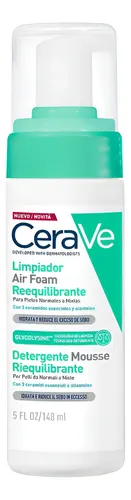 Cerave Limpiador Air Foam Reequilibrante 148ml