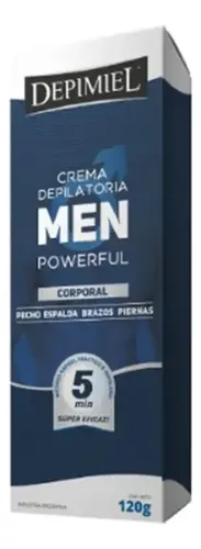Crema Depilatoria Depimiel Men Powerful Corporal 120g