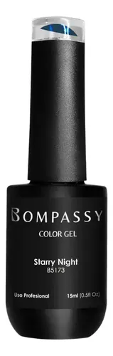 Bompassy Esmalte Semipermanente Starry Night B5173 15ml Color Azul