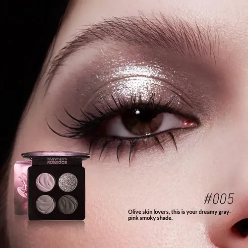 Paleta Glitter Kaleidos 4 Sombras 005 Cyaylm
