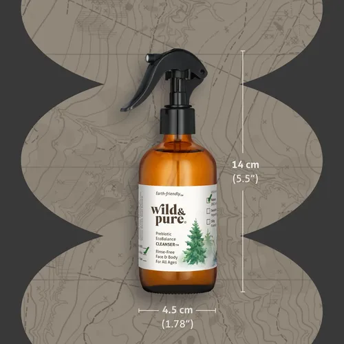 Spray Corporal Wild & Pure Ecobalance Cleanser, 240 Ml, Ph B
