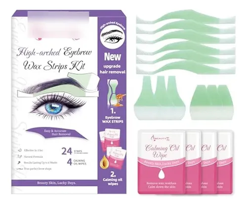 Tiras De Cera Para Cejas Arqueadas Y Altas De Beauty7, Tira