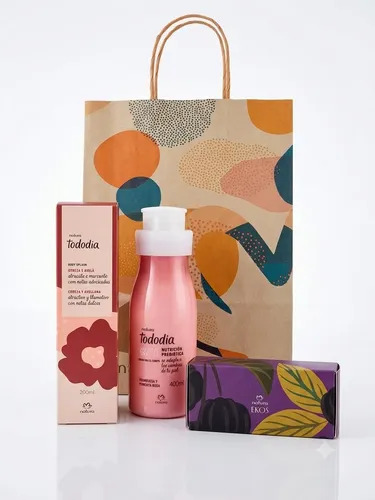 Set Natura Corporal Tododia Splash Crema Hidratrante Jabones