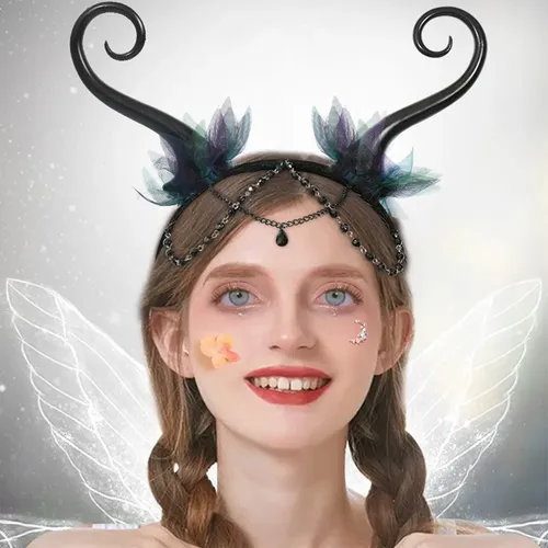 Accesorios Para El Cabello De Halloween, Diademas Para Cospl