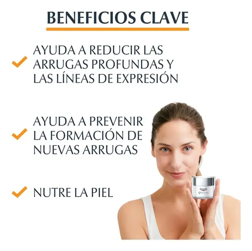 Eucerin Q10 Active Crema Facial Antiarrugas Día X 50 Ml