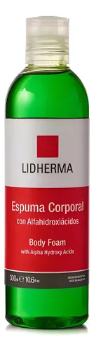 Espuma Corporal Para Ducha Celulitis Exfoliante Lidherma