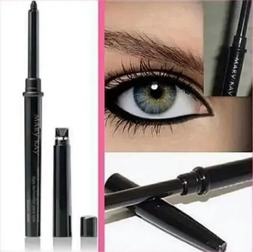 Lápiz Delineador De Ojos Negro Retráctil Negro O Marrón 20%