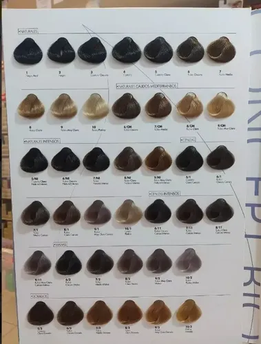 6 Tinturas Exiline Intensive Color Plex X 60gr. C/u