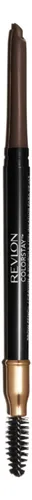 Lápiz Para Cejas Con Cepillo Revlon 220 Dark Brown