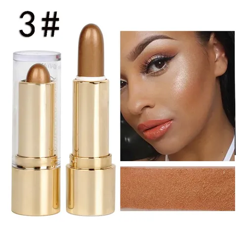 Kit 3 Barra Contorno Iluminador 3 En 1 Ojos Despiertos