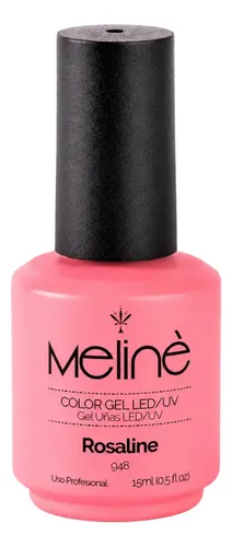 Meline Esmalte Semipermanente Gel Led/uv 948 Rosaline