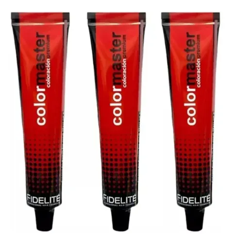 Tintura Colormaster Premium Fidelite Pack X24 Unidades X60g Tono Sin Tono
