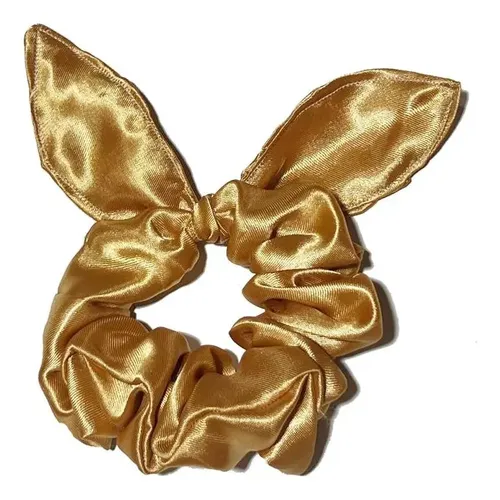 Scrunchies Con Orejas Pack X12 Accesorio Colita Para El Pelo