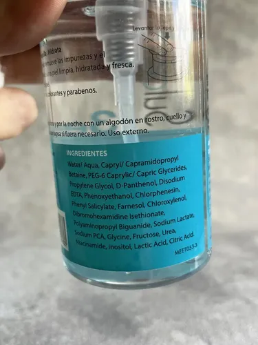 Agua Micelar Sulderm 3 En 1